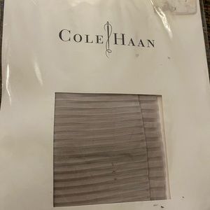 Cole Haan taupe tights in S/M, new in box